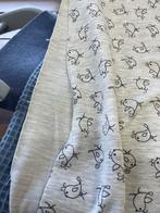 Tricot-stof Beige met Vogeltjes, 160cm breed, 120 cm of meer, Beige, Ophalen of Verzenden, Katoen