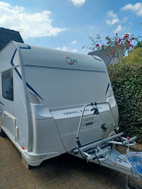 TEC Travel King 470 TE Enkele bedden, Caravans en Kamperen, Caravans, Particulier, tot en met 4, 1250 - 1500 kg, Treinzit, T.E.C.