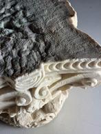 Venetiaanse Kapiteel hand carved Marmer antiek, Huis en Inrichting, Woonaccessoires | Zuilen en Pilaren, Ophalen, Gebruikt