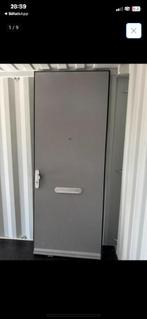 Nieuwe KEGRODEUR! Voordeur met kaderprofiel linksdraaiend, Ophalen, Zo goed als nieuw, Buitendeur, 200 tot 215 cm