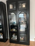 Gratis: 2 Grote Zwarte Kasten (115x40x245cm), Huis en Inrichting, Kasten | Buffetkasten, Ophalen, Gebruikt, 100 tot 150 cm, 200 cm of meer