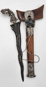 Antieke Kris Bugis 7 Luk Bugis Sepuh Beras Wutah Kris KTB38, Verzenden