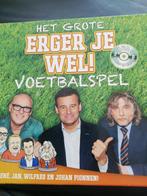 Het grote ERGER JE WEL! voetbalspel, Hobby en Vrije tijd, Gezelschapsspellen | Kaartspellen, Nieuw, Ophalen of Verzenden, Een of twee spelers