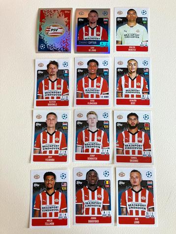 Topps Champions League 2024/2025 - PSV Compleet beschikbaar voor biedingen