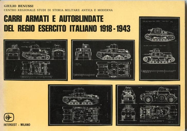 Tanks en pantserwagens van het Italiaanse Leger, Boeken, Oorlog en Militair, Gelezen, Landmacht, Tweede Wereldoorlog, Ophalen of Verzenden