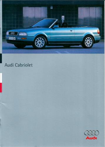 Brochure Audi Cabriolet April 1995 beschikbaar voor biedingen