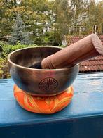 Tibetaanse Klankschaal - Full Moon Bowl 13cm, Ophalen of Verzenden, Zo goed als nieuw, Minder dan 25 cm, Bruin