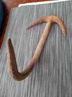 Antieke Vleeshaak - Rustiek Decoratie, Antiek en Kunst, Ophalen of Verzenden