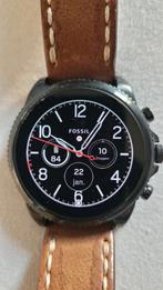 Fossil Gen 6 Smartwatch - horloge, Gebruikt, Zwart, Fossil, Ophalen of Verzenden