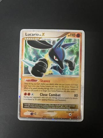 Lucario LV. X DP12 Promo - Near Mint+/Mint beschikbaar voor biedingen