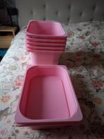 Trofast Bakken ikea - Roze Opbergbakken, Kinderen en Baby's, Kinderkamer | Commodes en Kasten, Ophalen of Verzenden, Gebruikt