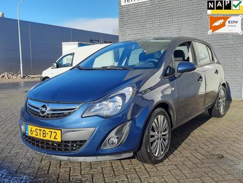 Opel Corsa 1.2-16V LPG Design Edition  5-Drs Boekjes Lage Be, Auto's, Opel, Bedrijf, Corsa, ABS, Airbags, Airconditioning, Boordcomputer