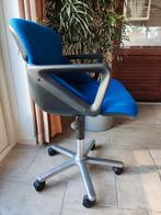 RETRO DESIGN WILKHAHN 190 BUREAUSTOEL -DESIGN HANS ROERICHT, Ophalen, Gebruikt, Blauw, Bureaustoel