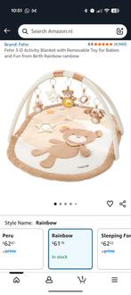 Babygym Fehn Beige Beer, Ophalen of Verzenden, Gebruikt