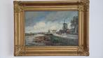 H.c.kranenburg, Molen met ophaalbrug.., Ophalen