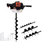 Benzine grondboor schroefboor + 3 grondboren GRATIS BEZORGD!, Tuin en Terras, Hand-tuingereedschap, Verzenden, Nieuw, Grondboor