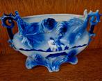 Delfts Blauw Bonbonnière met Molen, Antiek en Kunst, Ophalen of Verzenden