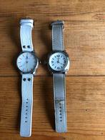 2 vintage Ozoo horloges, Sieraden, Tassen en Uiterlijk, Horloges | Dames, Overige merken, Staal, Gebruikt, Ophalen of Verzenden