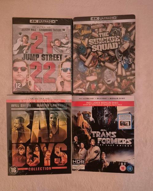 Verzegelde 4K films, Steelbook, Box, flinke kortingen!, Cd's en Dvd's, Blu-ray, Nieuw in verpakking, Ophalen of Verzenden