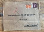 Nederland envelop met Nvph 462 en 477, Postzegels en Munten, Brieven en Enveloppen | Nederland, Envelop, Ophalen of Verzenden