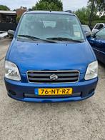 Suzuki Wagon R+ AIRCO  1.3 AUT 2004 Blauw, Auto's, Elektrische ramen, Stof, Bedrijf, 93 pk