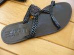 ESPRIT slippers bruin leer maat 42 - nieuw -, Bruin, Nieuw, Ophalen of Verzenden, Esprit