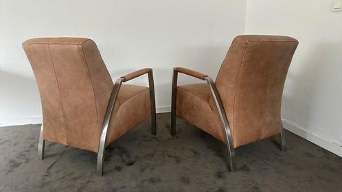 Feelings Fauteuils Zanzibar  Camel kleur, Huis en Inrichting, Stoelen, Zo goed als nieuw, Twee, Ophalen