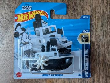 Hot Wheels Disney Steamboat (Mickey Mouse) - Nieuw beschikbaar voor biedingen