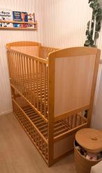 Houten stapelbed baby/peuter - ruimtebesparend!, Ophalen of Verzenden, Gebruikt, Ledikant