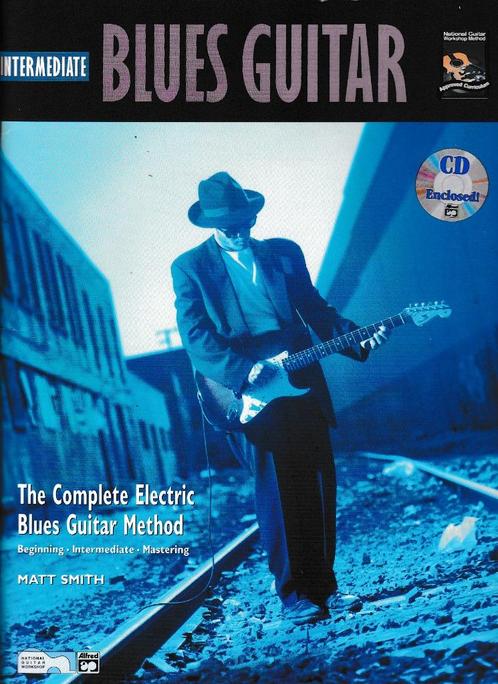 Blues Guitar Intermedia Met Cd ( 6886 ), Muziek en Instrumenten, Bladmuziek, Gebruikt, Les of Cursus, Blues, Gitaar, Verzenden