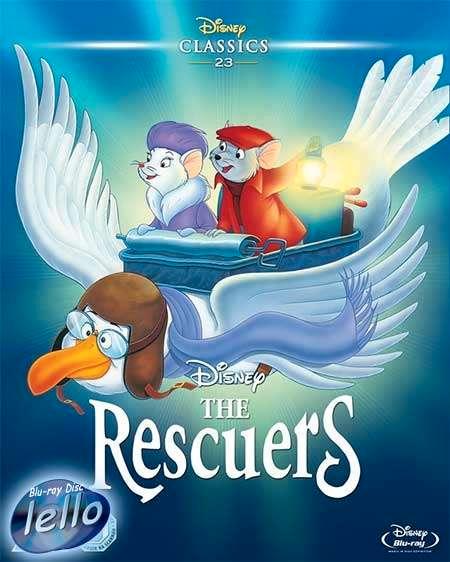 Blu-ray: Disney's The Rescuers (1977 De Reddertjes) SC NLO/G, Cd's en Dvd's, Blu-ray, Nieuw in verpakking, Tekenfilms en Animatie