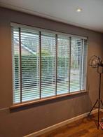 Hout /bamboe jaloezie, Huis en Inrichting, Ophalen, Zo goed als nieuw, Wit