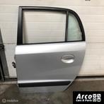 Hyundai Atos PORTIER  ACHTERKLEP  QO Zilver 2004-2008, Gebruikt, Deur, Ophalen of Verzenden, Links