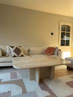 Top staat - Prachtige grote travertin salontafel, Ophalen, 100 tot 150 cm, 50 tot 100 cm, Zo goed als nieuw