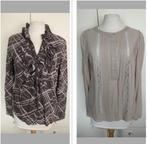 Maat: M / 3 x blouse met lange mouw, Ophalen of Verzenden, Gedragen, Maat 38/40 (M), Overige kleuren