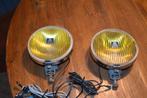 Prachtige vintage Hella verstralers/mistlampen geel 16 cm, Ophalen of Verzenden, Gebruikt