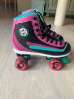 Retro-look rolschaatsen + beschermers, Overige typen, Zo goed als nieuw, Dames, Ophalen