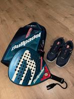 Bullpadel Vertex 03W Racket & Tas, Ophalen of Verzenden, Zo goed als nieuw, Padelracket