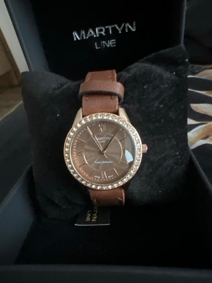 Elegante Martyn Line Dameshorloge, Sieraden, Tassen en Uiterlijk, Horloges | Dames, Zo goed als nieuw, Polshorloge, Overige merken