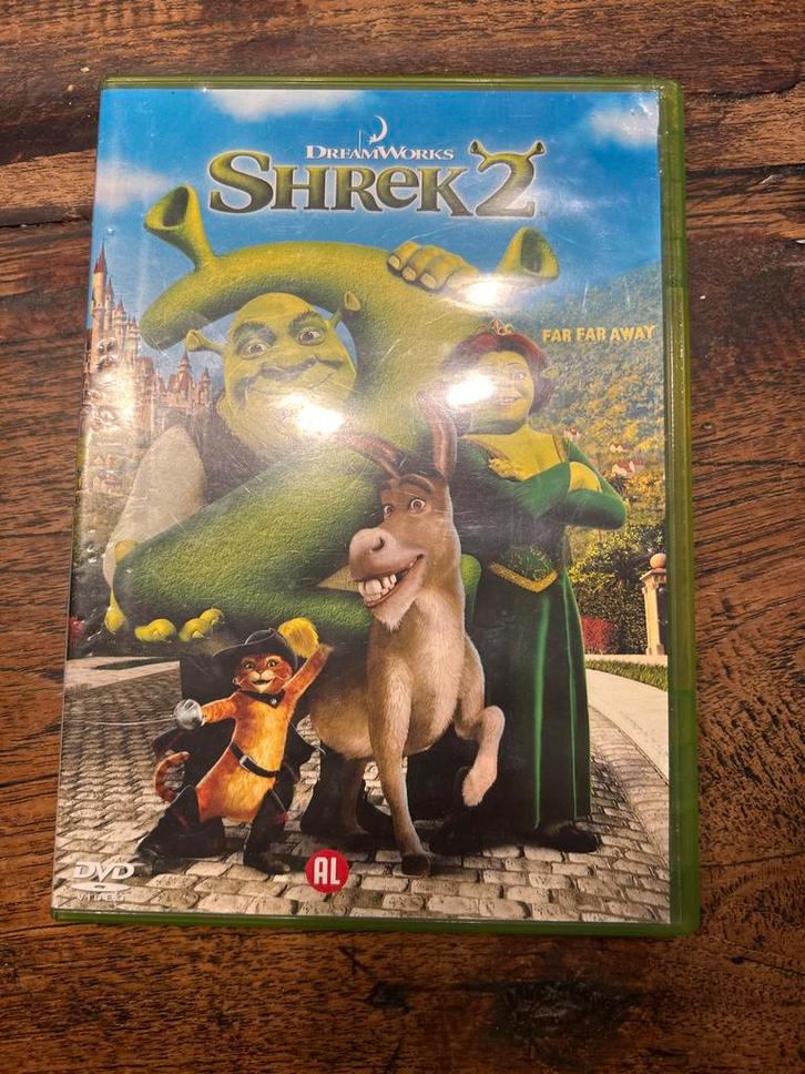 Shrek 2 DVD - Ideaal cadeau!, Cd's en Dvd's, Dvd's | Kinderen en Jeugd, Zo goed als nieuw, Film, Komedie, Alle leeftijden, Ophalen of Verzenden