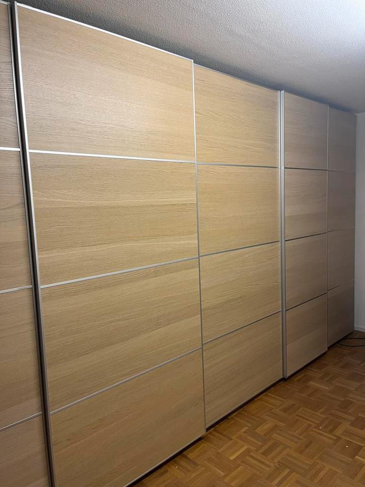 Grote IKEA PAX  kledingkast met schuifdeuren - 500x236 cm, Huis en Inrichting, Kasten | Kledingkasten, Zo goed als nieuw, 200 cm of meer