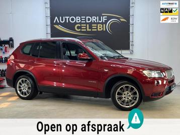 BMW X3 XDrive30d ROOD 2014 AUT|PANO|NAV|LEER|CRUISE|LM18 beschikbaar voor biedingen