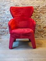 Bold Monkey prinsessen have feelings rood fluweel fauteuil, Minder dan 75 cm, Nieuw, Ophalen of Verzenden, Stof