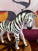 Handgemaakt Zebra Beeld - Decoratie, Antiek en Kunst, Kunst | Beelden en Houtsnijwerken, Ophalen of Verzenden
