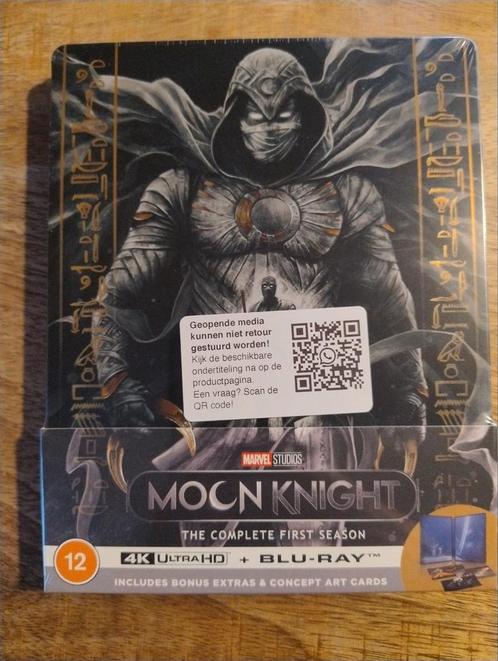 Moon Knight 4k Ultra HD blu-ray Steelbook, Cd's en Dvd's, Blu-ray, Nieuw in verpakking, Actie, Ophalen of Verzenden