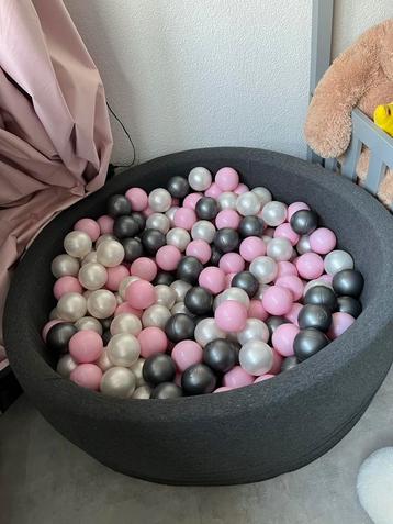 Kiddymoon Ballenbad Grijs/Roze/Wit beschikbaar voor biedingen