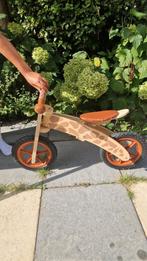 Houten Loopfiets Giraffe - Zo Goed Als Nieuw!, Ophalen, Zo goed als nieuw, Loopfiets