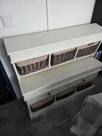 Halkastje met bijbehorende kapstok met 2x3 mandjes, Huis en Inrichting, Ophalen, Gebruikt