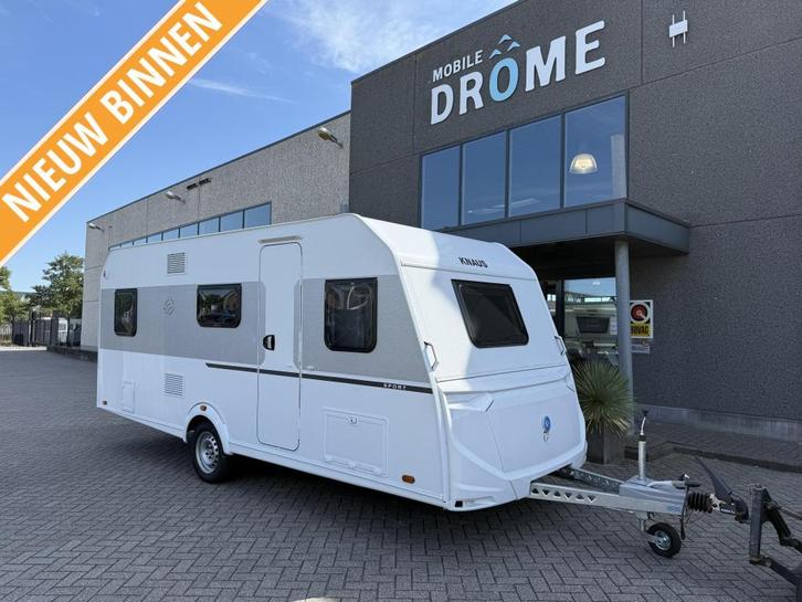 Knaus Sport 500 KD DIRECT LEVERBAAR, Caravans en Kamperen, Caravans, Bedrijf, tot en met 4, 1000 - 1250 kg, Overige, Knaus, Dwarsbed