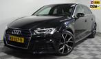 Audi A3 Sportback 1.5 TFSI CoD Sport 2x S Line Edition / NL, Auto's, 4 cilinders, 150 pk, Leder en Stof, Zwart